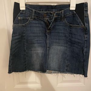Maternity Jeans skirt